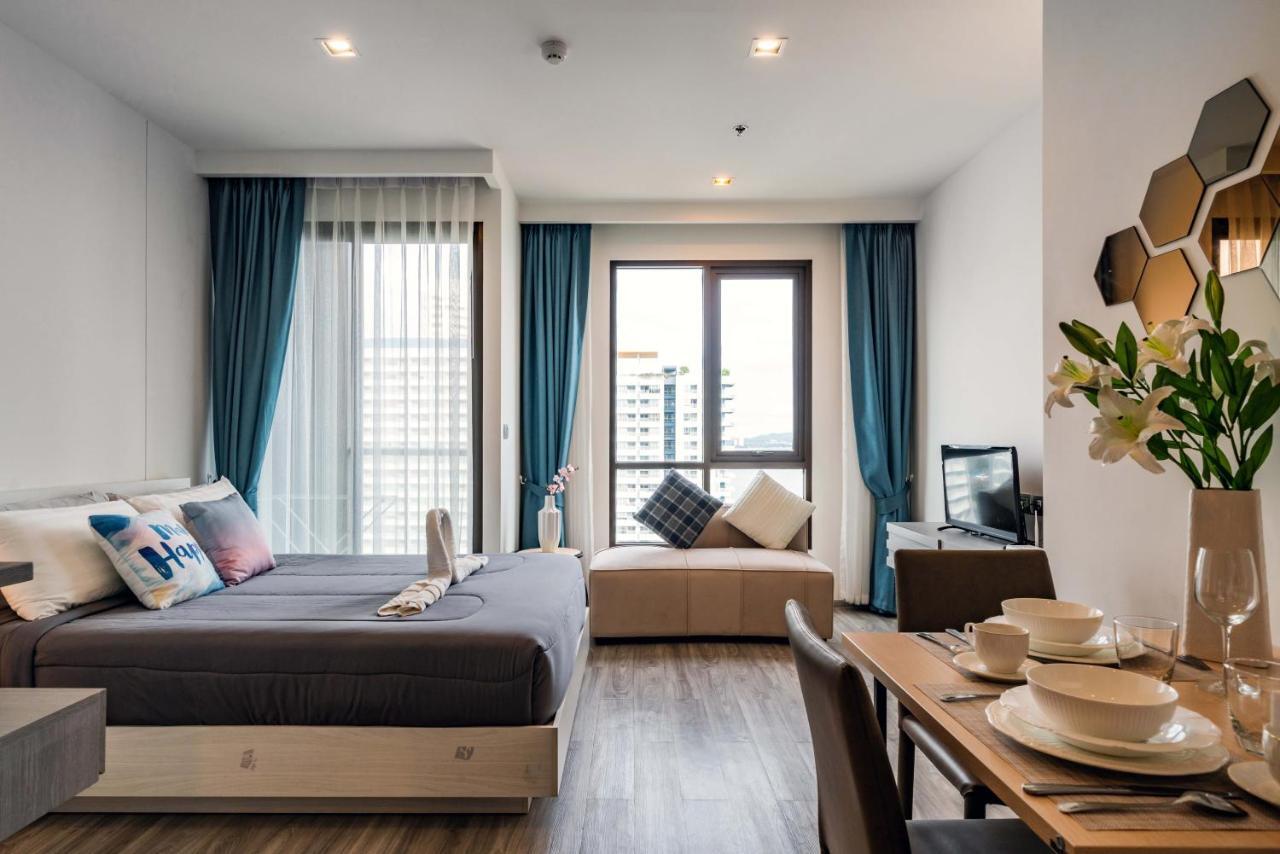 Pattaya Aeras Condotel Pantai Jomtien Bagian luar foto